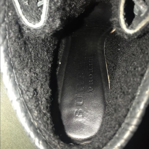 Burberry shearling ankle booties 39 - Picture 4 of 4